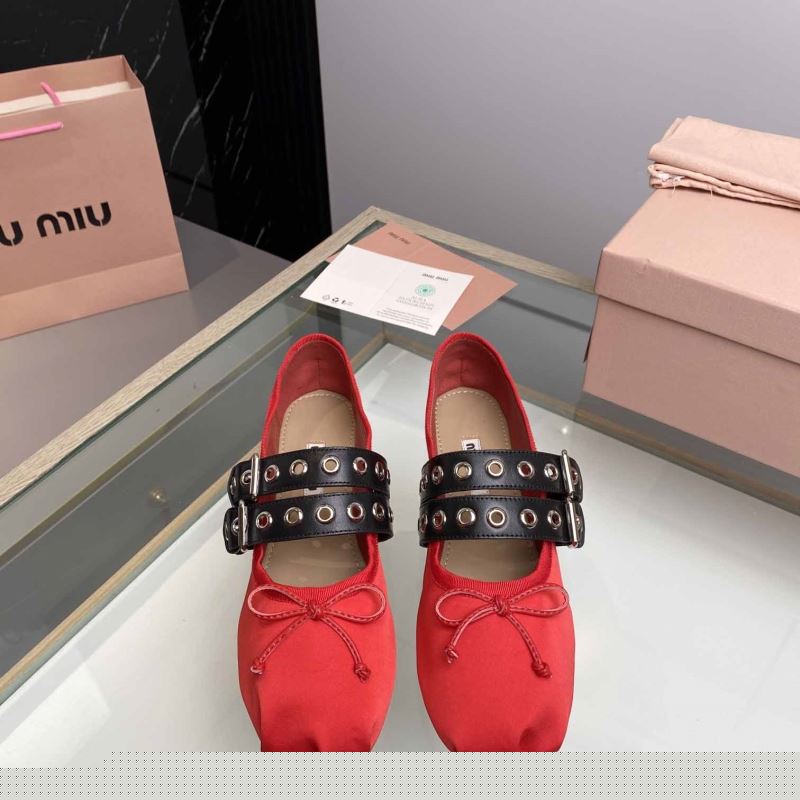 Miu Miu flat shoes